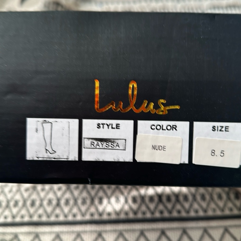 Lulus thigh high boots